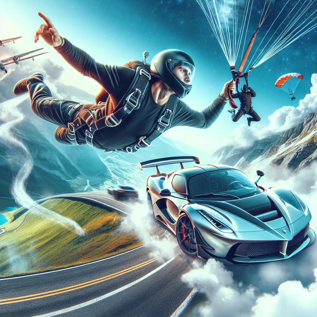 Hvilken adrenalinsus-oplevelse er bedst som gave til ham?