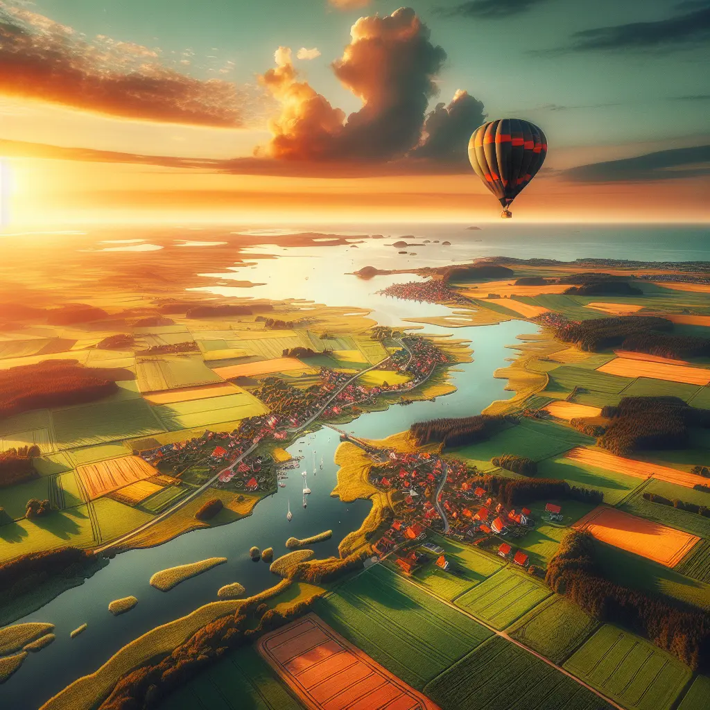 Sådan booker du en ballonflyvning på Fyn til ham